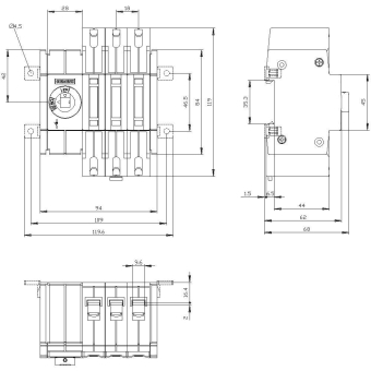Siemens 3KD22302ME100    3KD2230-2ME10-0 
