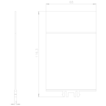 Siemens 3KD93088 Zubehör für 3KD Baugr. 