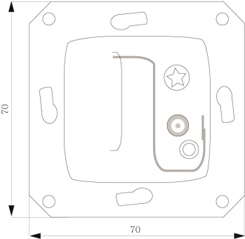 Siemens 5TC9200 Raumtemperaturregler 