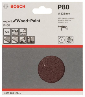 Bosch 5Schleifblatt Papier    1609200162 