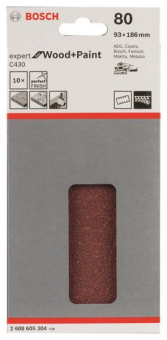 Bosch 10Schleifblatt C430     2608605304 