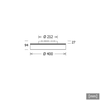LTS LUNXS 201.830.1/DALI silber   665668 