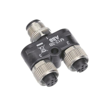 ABB Y-Stecker m.M12-Anschl.f.z.B. M12-3B 