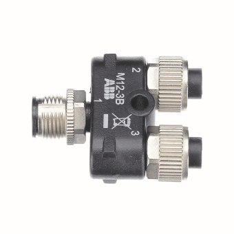 ABB Y-Stecker m.M12-Anschl.f.z.B. M12-3B 