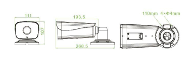 INDEXA AHD 5MP wetterfeste T/N  IND2436M 