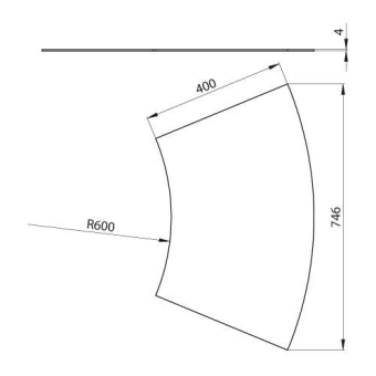 Abdeckung Bogen 45  halogenfrei grau 400 