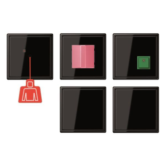 Jung Notrufset             NRSLS0834-2SW 