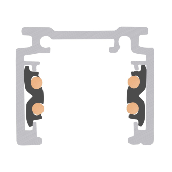 SLV 4m Aufbauschiene, 48V TRACK, 1006547 