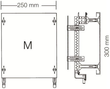 STRIE Kombi-Set m.Montageplatte   ED61MA 