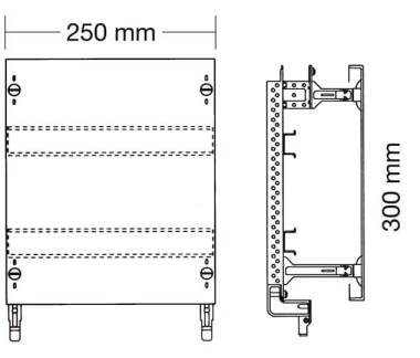 STRIE Kombi-Set 1-feldbreit mit   ED91KA 