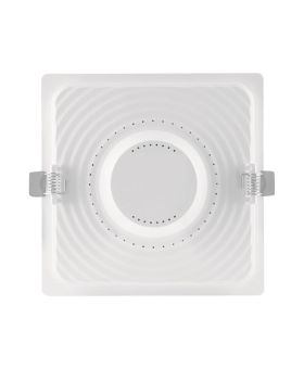 LEDV DL SLIM SQ210 18W/4000K WT IP20 