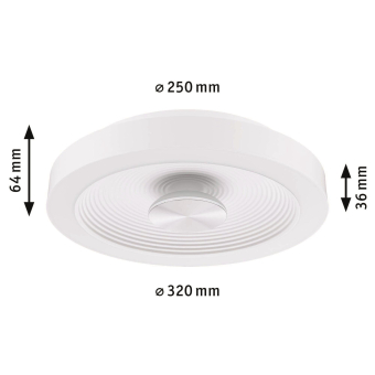 Paulmann LED Deckenleuchte Volea   71177 