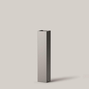 BEGA Pollerleuchtenrohr silber    84002A 