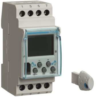 Hager Wochenschaltuhr 2Wechsler    EG203 