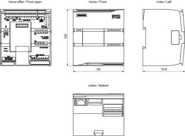 SIEM SIMATIC S7-      6ES7212-1AF40-0XB0 