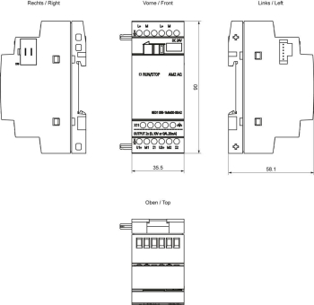 Siemens 6ED10551MM000BA2 LOGO! AM2 AQ 