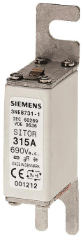 Siemens 3NE87241 SITOR-Sicherungseinsatz 