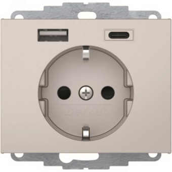 Berker Steckdose SCHUKO/USB A-C 48047004 