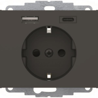 Berker Steckdose SCHUKO/USB A-C 48047006 