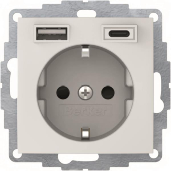 Berker Steckdose SCHUKO/USB A-C 48041909 