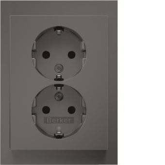 Berker Doppelsteckdose SCHUKO   47597004 