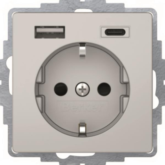 Berker Steckdose SCHUKO/USB A-C 48046084 