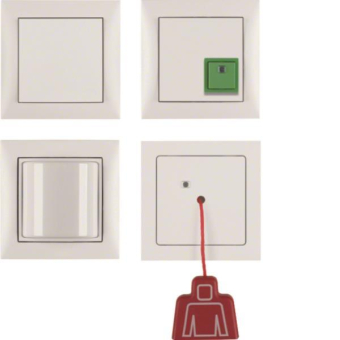 Berker Notruf-Set mit Rahmen    52009909 