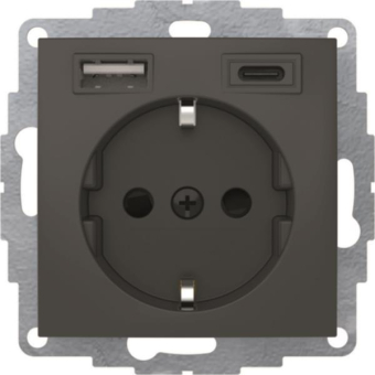 Berker Steckdose SCHUKO/USB A-C 48041606 