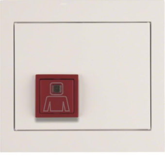 Berker Ruftaster m.Rahmen       52067009 