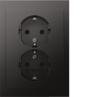Berker Doppelsteckdose SCHUKO   47597006 