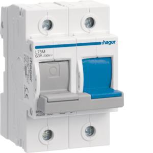 Hager Lasttrennschalter f.Sicherung L75M 