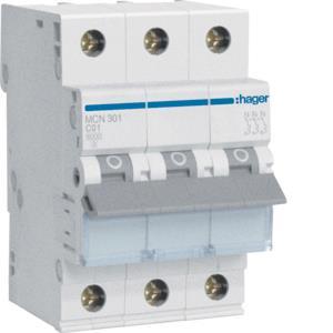 Hager Leitungsschutzschalter      MCN301 