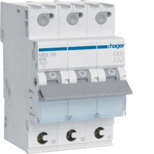 Hager Leitungsschutzschalter      MBS316 