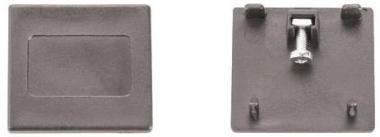 BRUM Endstück, silber           88132680 