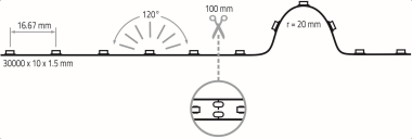 Rutec Flex.LEDStrip,24V,Innen     82318 