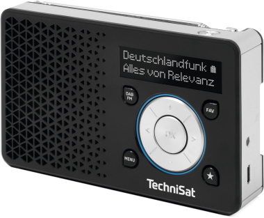 TechniSat DigitRadio 1A schwarz/silber 