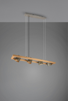 TRIO Pendelleuchte BELL 4-fl   301900467 