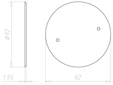 KAIS Brandschutzdeckel HWD 30-90 1184-94 