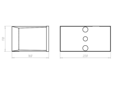 Kaiser EBgehäuse .f.Außendämmung 1159-70 