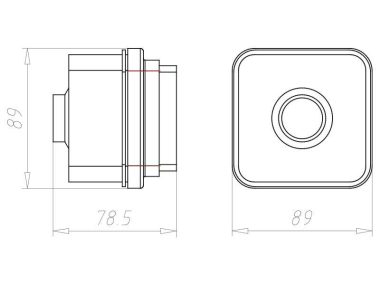 KAIS Universal-Einbaugehäuse     1223-22 