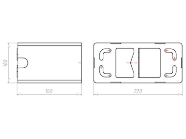 KAIS Universal-Geräte-Träger     1159-24 