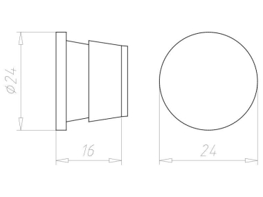 KAIS Dichtstopfen M25            1040-25 
