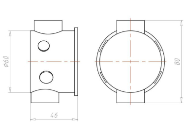 KAIS Verbindungsdose winddicht   1056-21 