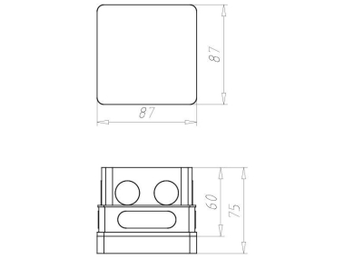 KAIS UP Universaleinbaugehäuse   1094-22 