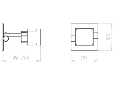 KAIS Teleskop Geräte-Dose        1159-61 