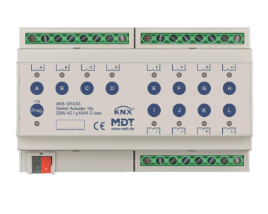 MDT AKS-1210.03 Schaltaktor 12fach 8TE 