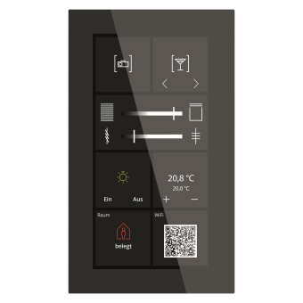 MDT BE-GTSP6TS.01S Glas Touch Smart Plus 