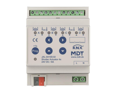 MDT JAL-0410D.02 Jalousieaktor 4fach 4TE 
