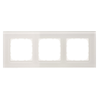 MDT BE-GTR3W.01 Glasrahmen 3fach Weiß 