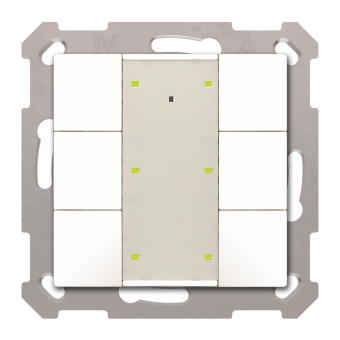 MDT BE-TA55P6.02 KNX Taster Plus 55 